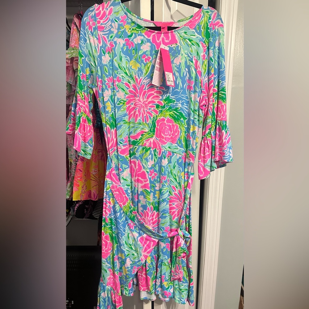 NWT Lilly Pulitzer Kassi dress size large!